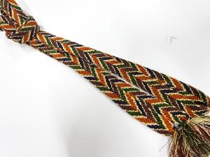 正絹　無形文化財　道明製　手組帯締め